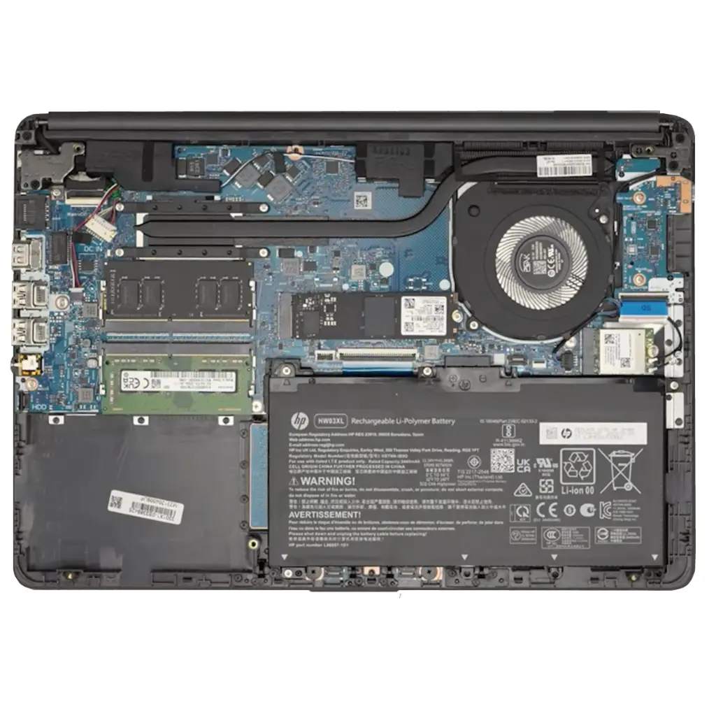 Laptop Hp 240 G9 Intel Core I3 8gb 256gb 14 Teclado Español adentro.webp