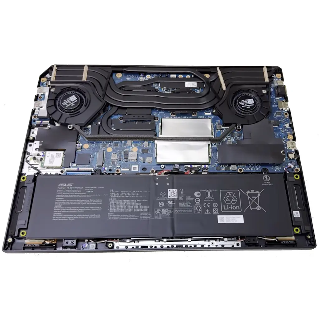 Laptop Gaming Asus Tuf F16 Core I7 Rtx 5070 16gb 1tb 165hz adentro.webp