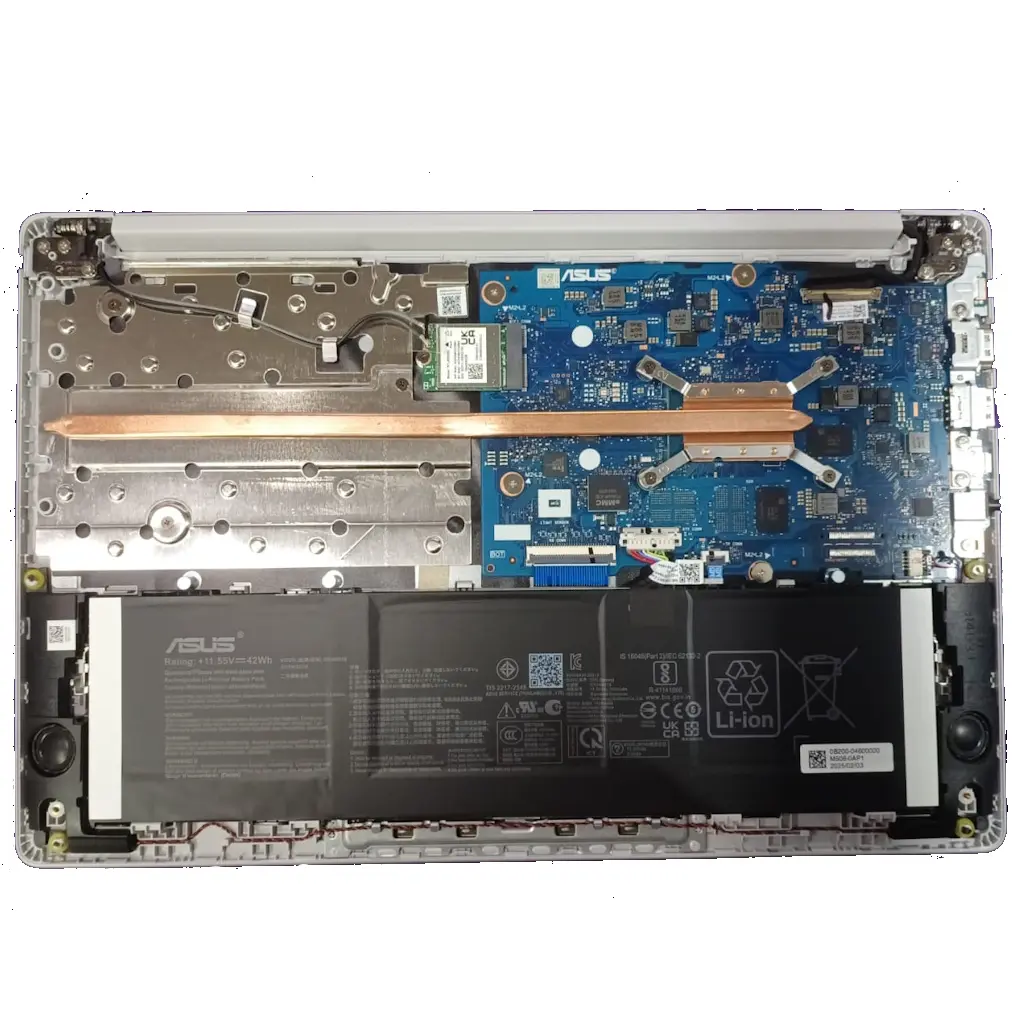 Laptop Asus Chromebook Cx15 Celeron N4500 4gb 128gb Silver Teclado En Español.webp