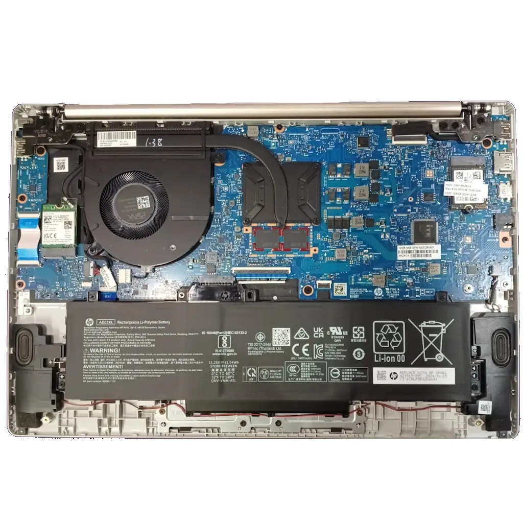 Laptop Hp Amd Athlon 14 Fhd 4gb Y 128gb Teclado En Español 14-em0033la.webp