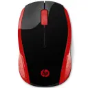 Mouse Inalámbrico Hp 200 Rojo