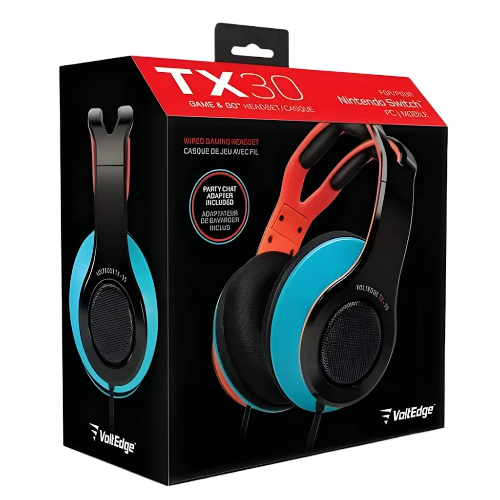 Diadema Voltedge Tx30 Roja Switch