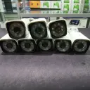 Kit Video Vigilancia 8 Cámaras 1MP Full hd 1080p Cctv (usado)