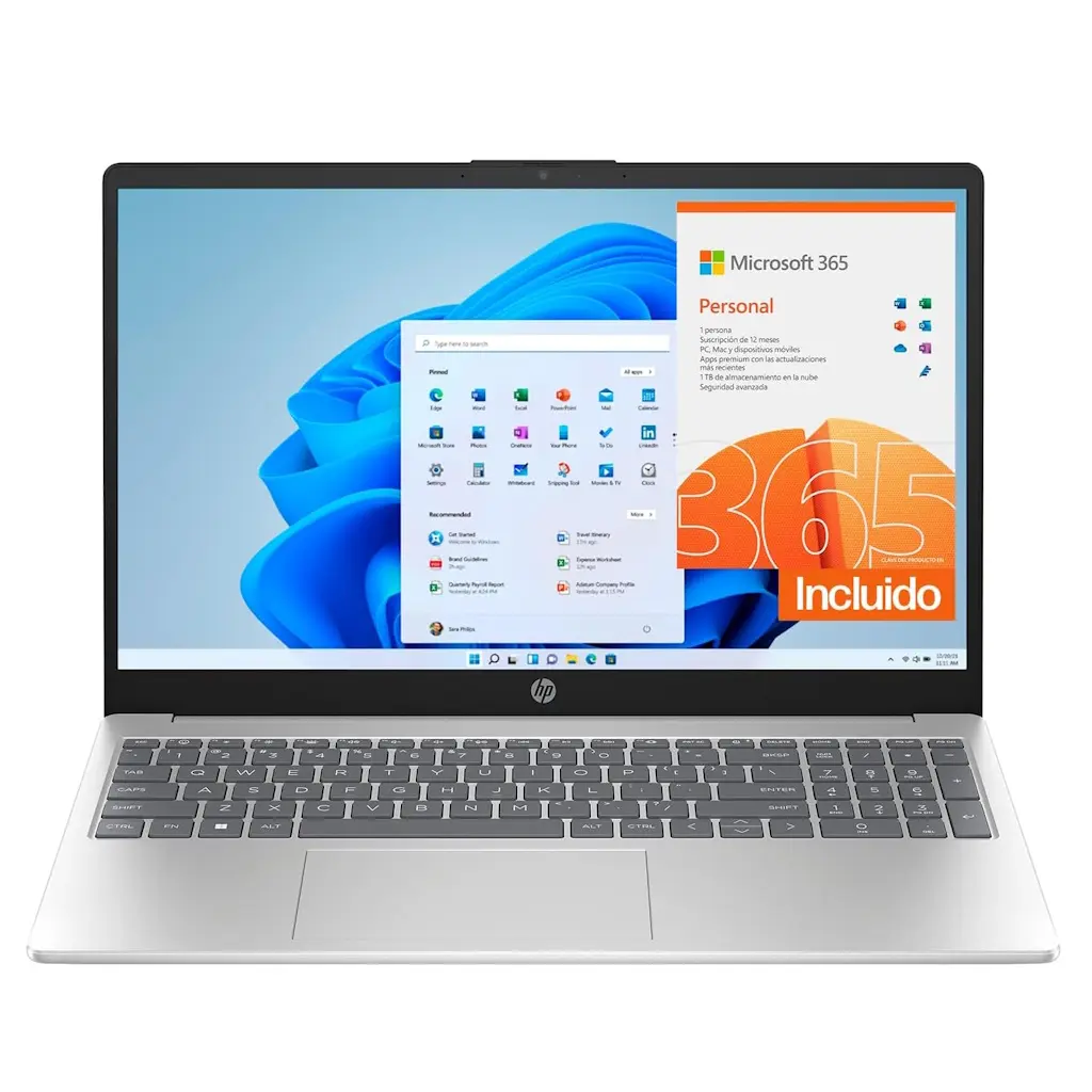 Hp Laptop 15-fc0081la Amd Ryzen 7 8gb 512gb Ssd 15.6 Con Microsoft 365