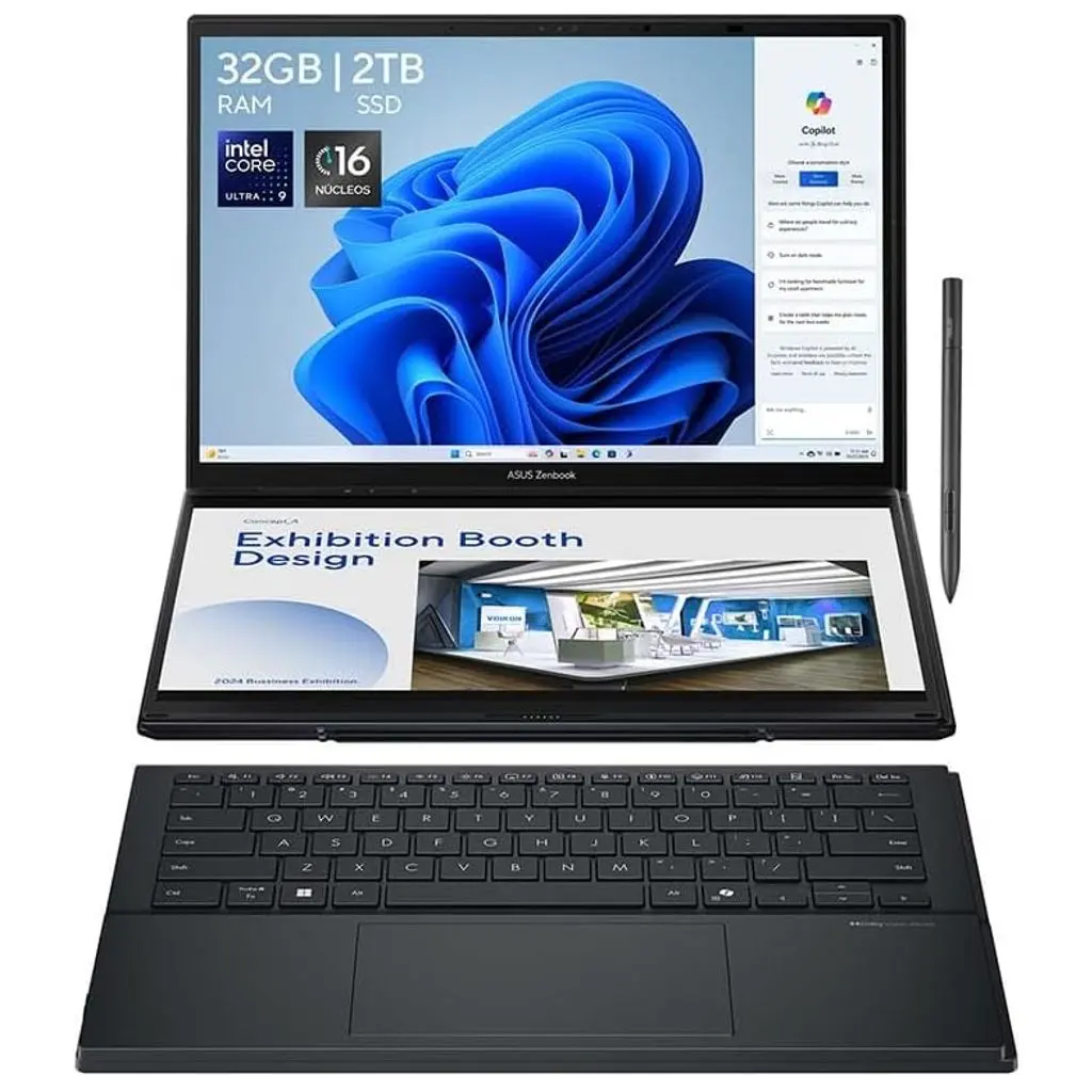 Laptop Asus Zenbook Duo Ux84 Intel Core U9 32gb 2tb