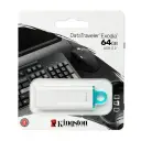 MEMORIA USB KINGSTON 64GB 3.2  GEN 1 DATATRAVELER EXODIA BLANCA