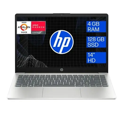 [198990185798] Laptop Hp Amd Athlon 14 Fhd 4gb Y 128gb Teclado En Español 14-em0033la