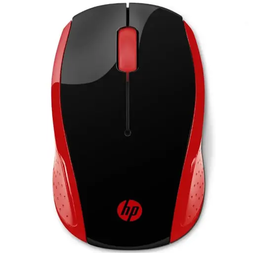 [191628416370] Mouse Inalámbrico Hp 200 Rojo