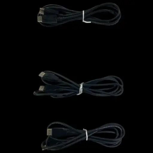 [26112503] Kit 10 Cables Display Port (en liquidacion, usados)