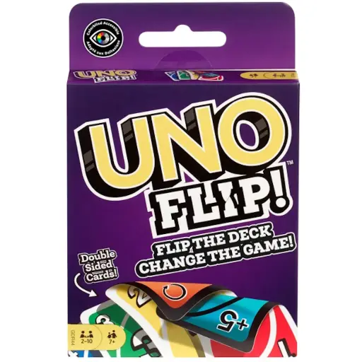 [887961751062] Mattel Uno Flip Juego De Cartas