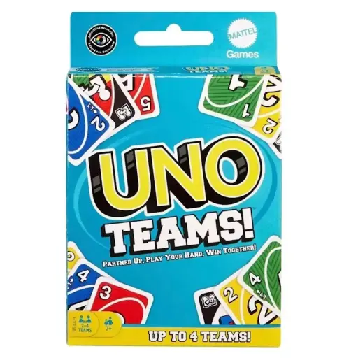 [194735238026] Uno Juego De Cartas Teams Para Niños