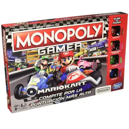 [630509701100] Juego De Mesa Monopoly Mario Kart Hasbro