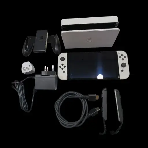 [854632789] Nintendo Switch Oled Blanco (caja abierta)